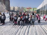 Участники кросса «Лыжня России - 2023»